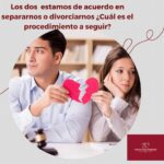 Los dos estamos de acuerdo en separarnos o divorciarnos