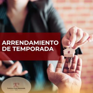 Contrato de arrendamiento de temporada