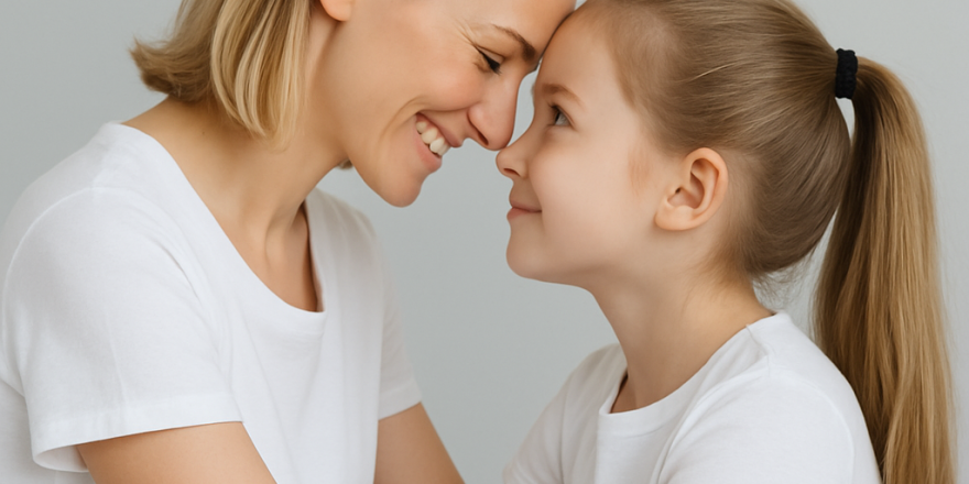 Imagen en la que se ve una madre y una hija menor de 14 años